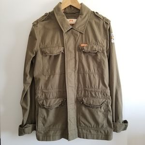 SuperDry Deepest Army Rookie Military Blazer Green